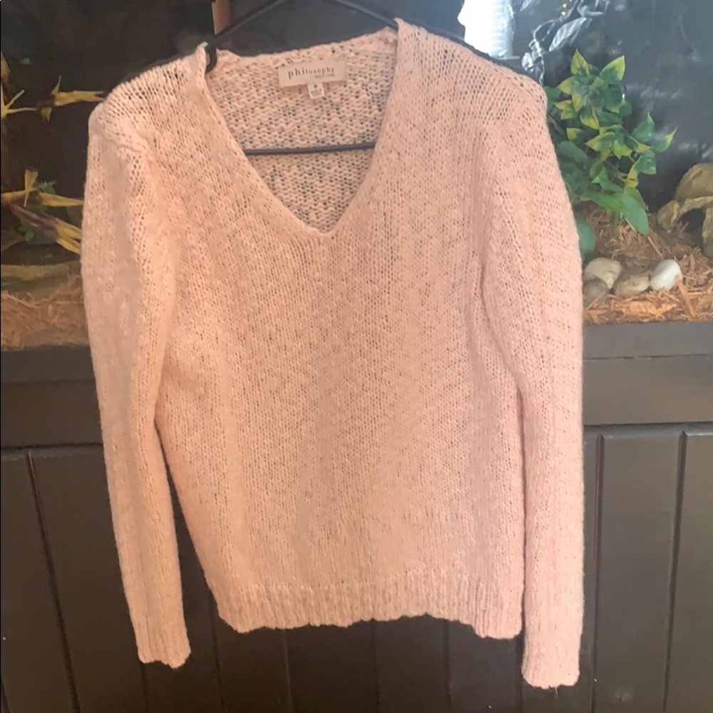Women’s pink sweater